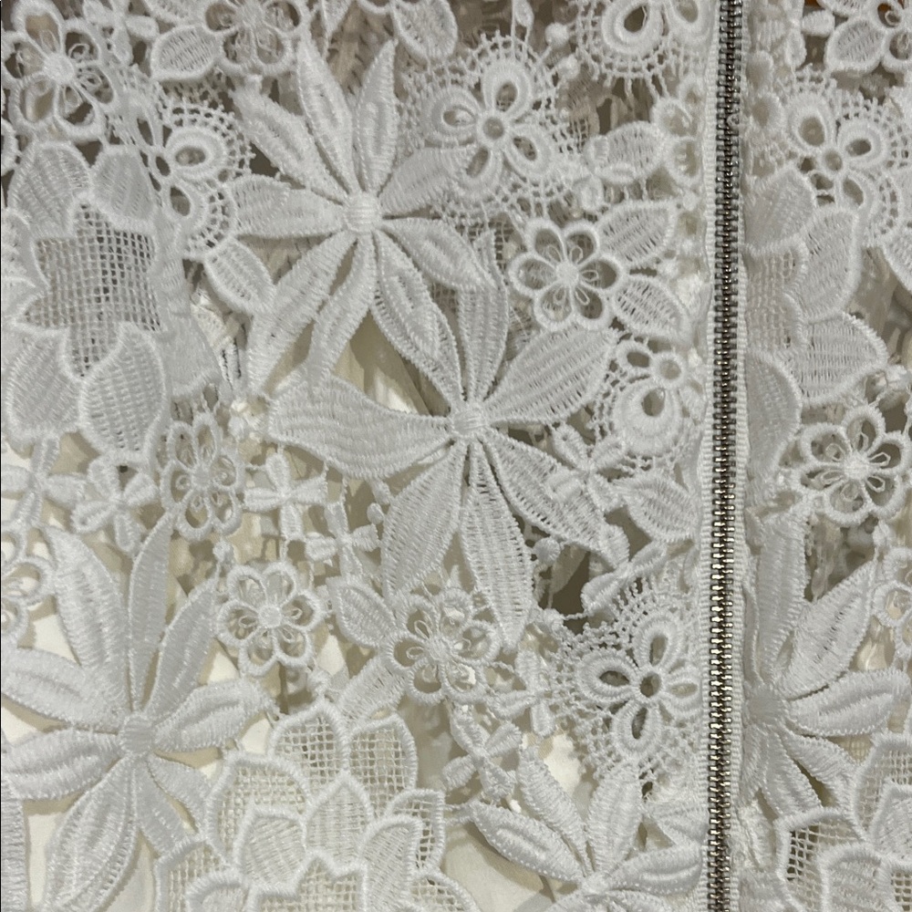 Bardot Ivory Lace Midi Dress - Picture 5 of 6